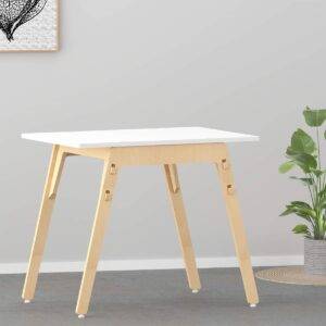 Black Kiwi Table – White