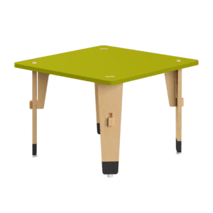 Lime Fig Wooden Table – 15 Inch – Green