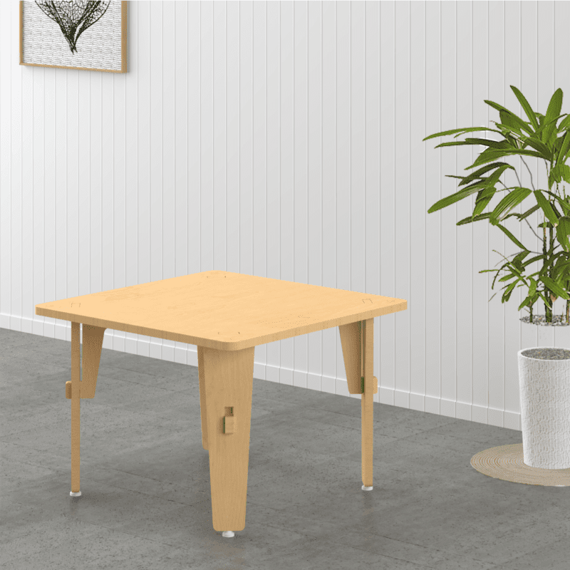 Wooden lime fig table natural