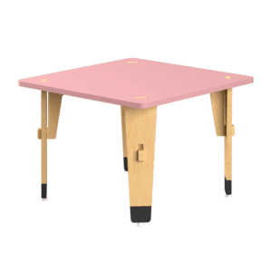 Lime Fig Wooden Table – 15 Inch – Pink