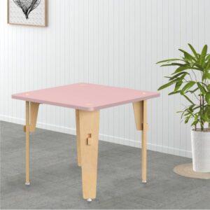 Lime Fig Wooden Table – 18 Inch – Pink