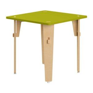 Lime Fig Wooden Table – 21 Inch – Green