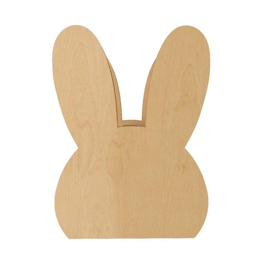 Cyan Lemon Bunny Organiser - Natural - X&Y | Furniture for kids