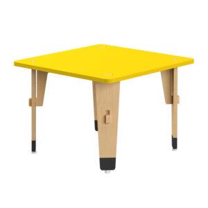Lime Fig Wooden Table – 15 Inch – Yellow