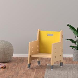 Purple Mango Weaning chair -Yellow